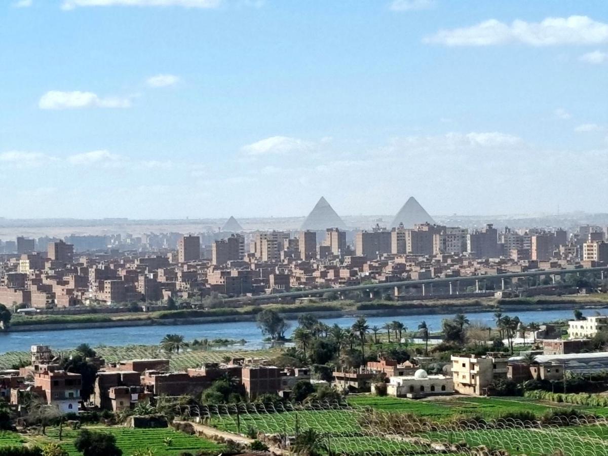 Amazing Nile View And Pyramids Apartment Kairo Eksteriør billede