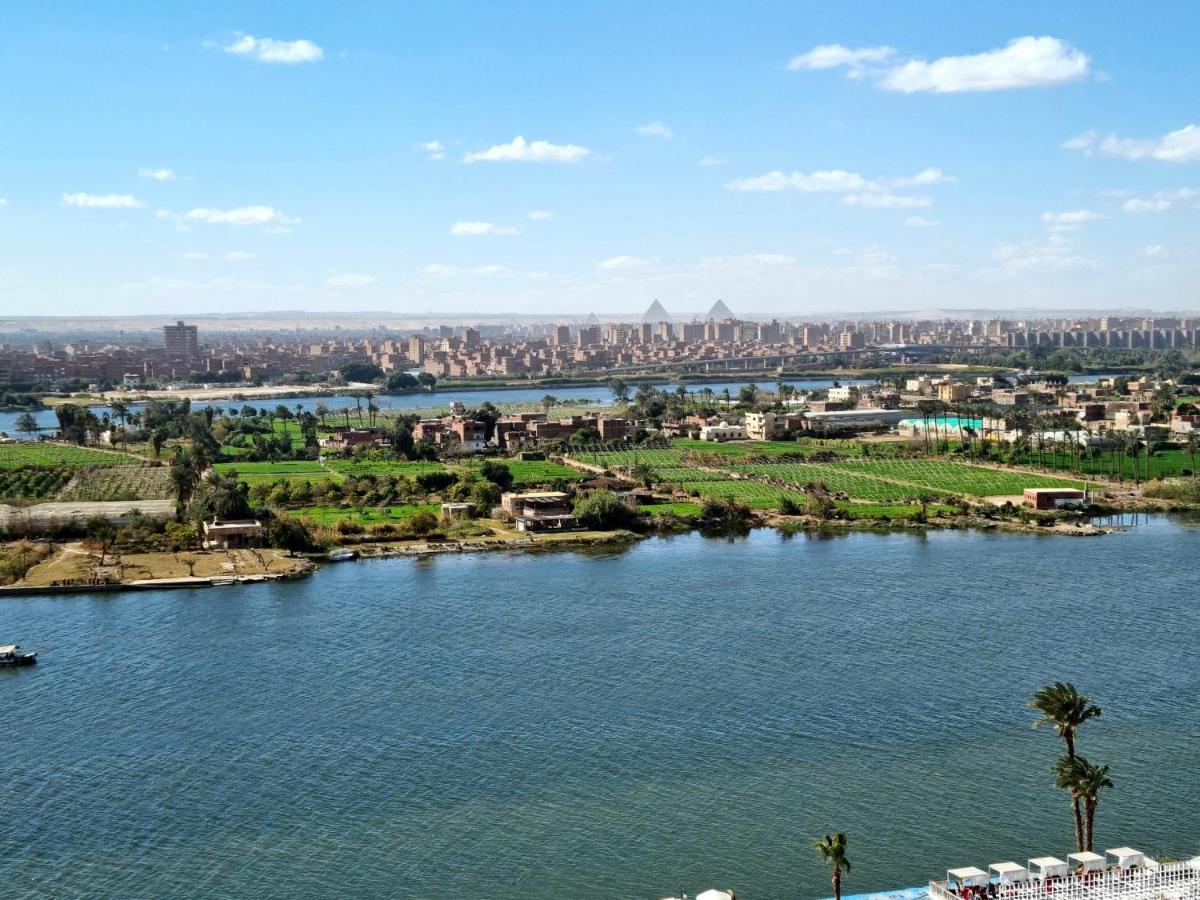 Amazing Nile View And Pyramids Apartment Kairo Eksteriør billede